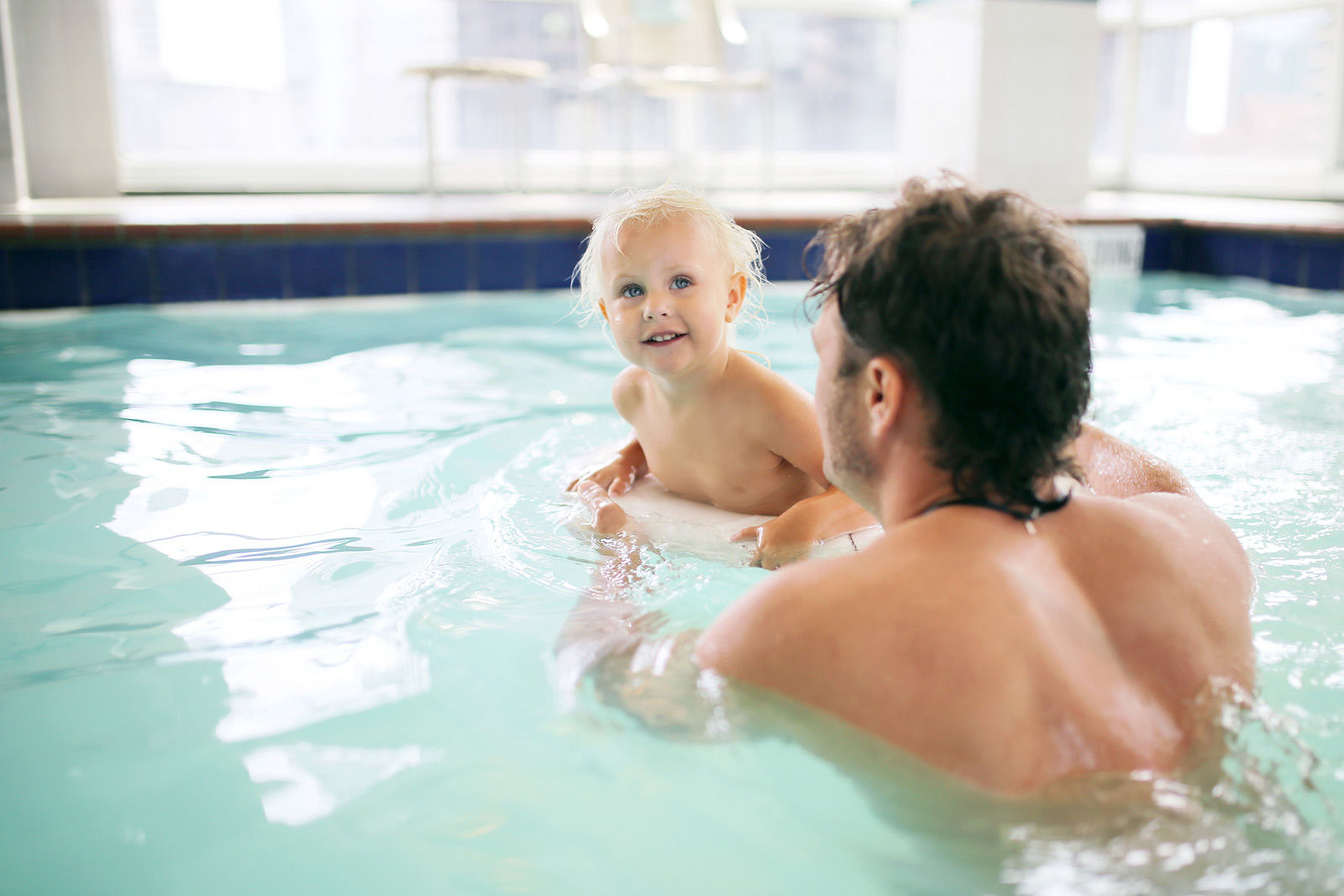 Don't forget to pack special diapers for your little swimmer when staying at our Medicine Hat hotel with a pool
